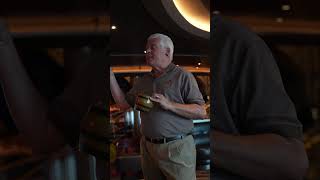 Buffalo Trace Whiskey Tasting on Holland America Line #shorts