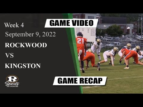 RHS Tiger Football - Rockwood Vs. Kingston Week 4 Game (9/9/2022)