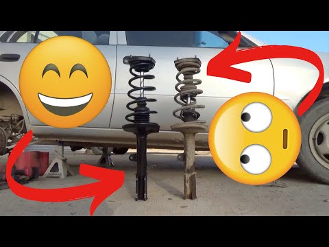 How to Change Rear Struts on a Toyota Corolla