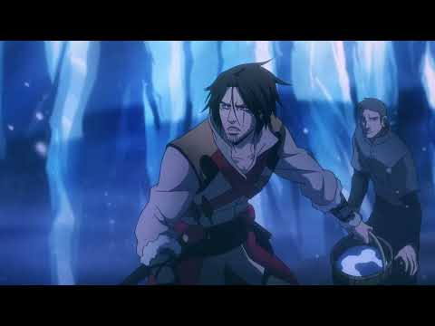 Trevor/Sypha & Local Citizens Fight Off The Demons | Castlevania (Season 1)