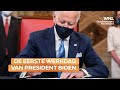 President Biden zoekt naar verbinding: 'Afwachten of Republikeinen ook stap naar voren doen'
