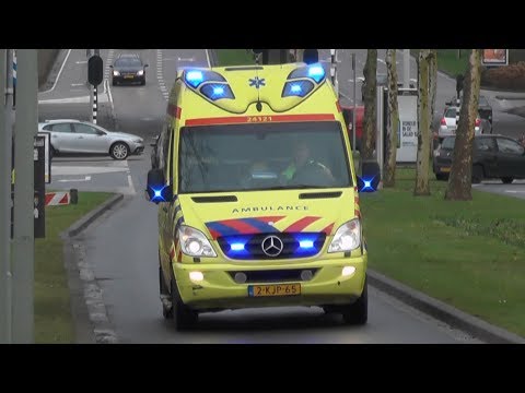 A1, Otaris Ambulance 24-121 Heerlen naar het ziekenhuis