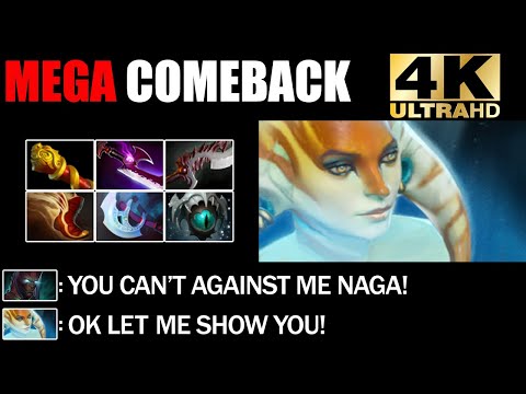 Mega Creeps Comeback By 1000 GPM Farm Machine - Epic Comeback Pro Gameplay 7.27c Dota 2