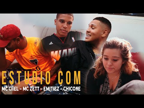 No Estudio Com Mc Ciiel , Mc Zett , Emitiez e Chicone (Set AlliBeatz)