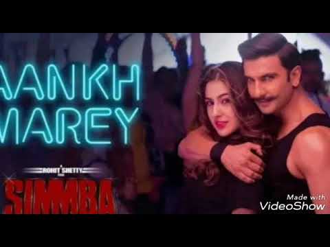 Simmba: AANKH MAREY full Audio song | NehaKakkar | Mika singh | Kumar Sanu