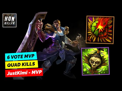 HoN Berzerker HELLFLOWER with SHRUNKEN HEAD - MVP