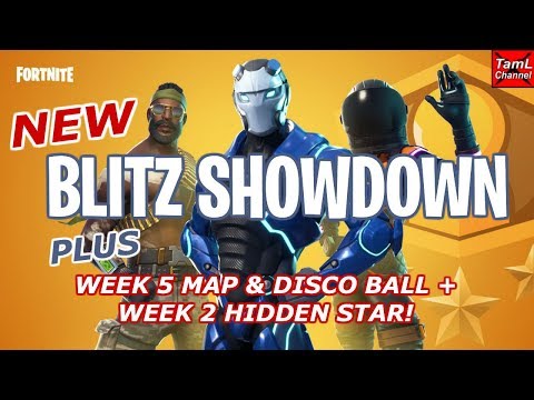 Fortnite: New Blitz Showdown! Plus 3 Battle Star Locations!