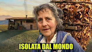 La donna di montagna che vive come 100 anni fa