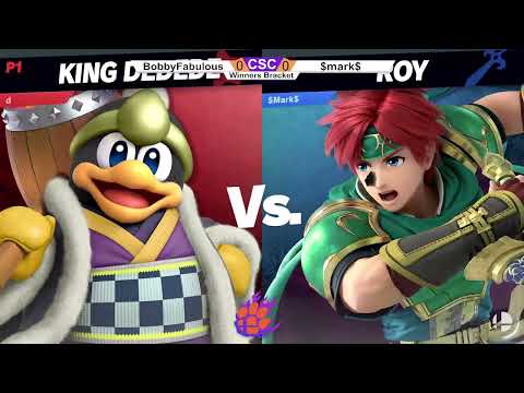 Clocktower Smash 99 - WQ - BobbyFabulous (King Dedede) vs. $Mark$ (Roy, Cloud) - SSBU