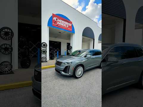 Cadillac XT6 upgraded with 22 inch Asanti Wheels and Toyo Tires #cadillacsuv
