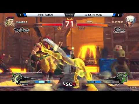 USFIV - Infiltration (Rolento) vs. Justin Wong (Elena) - exhibition