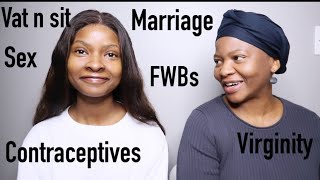 MY MOM ANSWERS QUESTIONS YOU&#39;RE TOO SCARED TO ASK YOUR MOMS | South African Youtuber