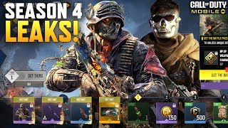 *NEW* Season 4 Leaks! New Character Skins + New BR Changes! Legendary Character & more! COD Mobile