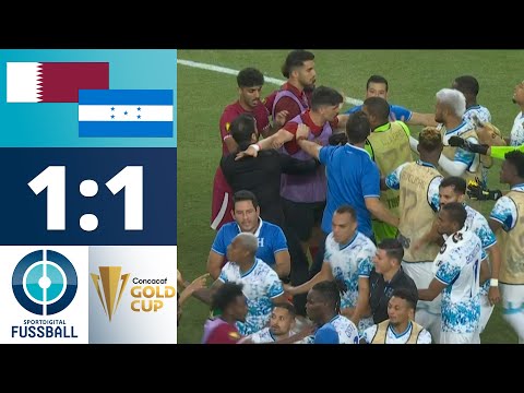 Last-Minute-Ausgleich & Rudelbildung: Honduras rettet einen Punkt in Gruppe B! | Katar - Honduras
