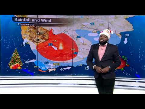 #SA Weather forecast | 25 December 2019 #SABCNews