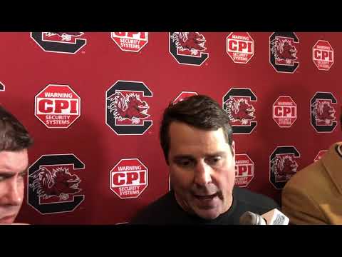 Coach Will Muschamp after loss to Clemson