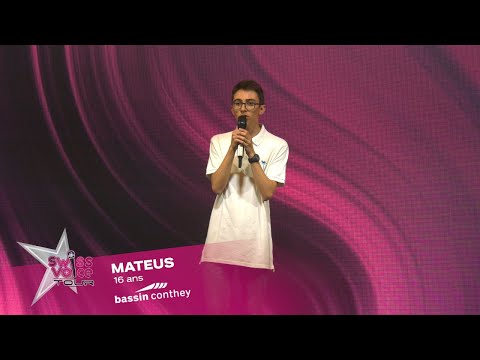 Mateus 16 ans - Swiss Voice Tour 2023, Bassin Centre, Conthey