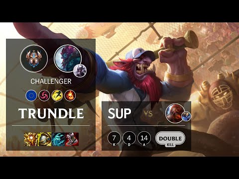 Trundle Support vs Gragas - EUW Challenger Patch 11.16