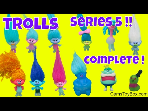 Dreamworks Trolls Series 5 Review Blind Bags Wrong Heads Characters Toy Fun Kids Video
