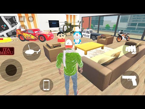 Doraemon Ke Liye Police Helicopter Purchase Krliya 💥🤩 Shinchan Come 💥🤯 Indian Theft Auto Simulator