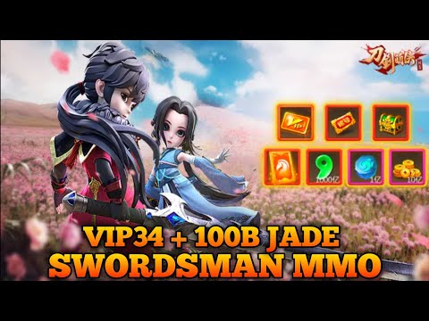 100B Jade + VIP 34 GM - SWORDSMAN MMORPG