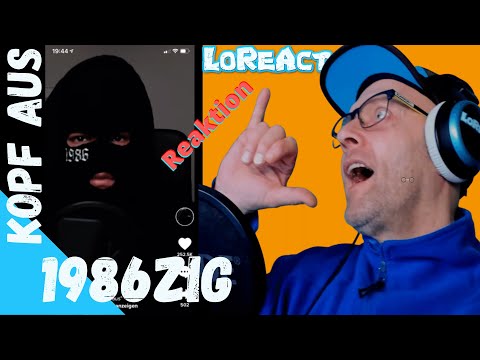 1986zig - Kopf aus - REAKTION | Deutschrap Reaction | LoReAct reagiert