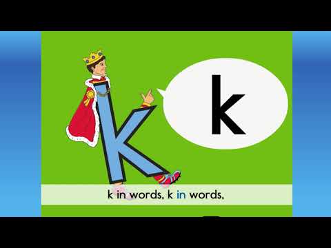 Letterland Phonic Compilation: Alphabet Letter K Stories, Songs, & Writings.