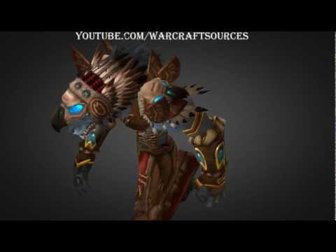 Worgen Druid Tier 6 armor set - T6 - Thunderheart Regalia / Raiment / Harness