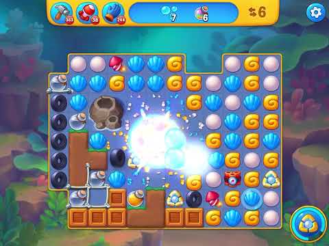 Fishdom level 5836 no boosters フィッシュダム ノーマル [Friend's]