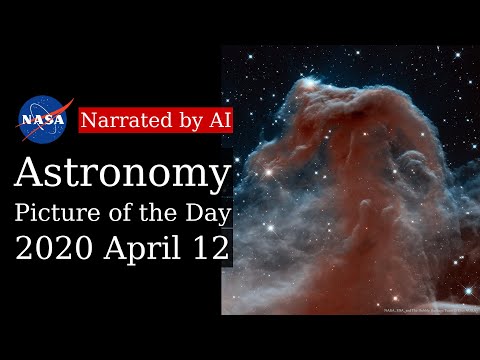 APOD: 2020-04-12 - The Horsehead Nebula in Infrared from Hubble (Narrated by Brian)