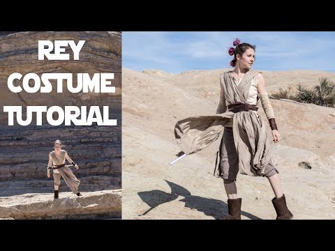 Rey Costume Tutorial - 1 Day Build (Using Mainly Thrifted Items)