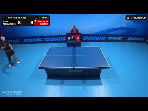 18:50 Artem Maksymenko - Oleksandr Ivashkin 09.09.2023 TT Euro.Cup Ukraine Star. TABLE 3