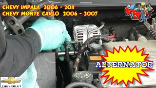 Chevy Impala Monte Carlo Alternator Replacement