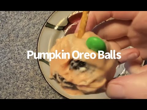Pumpkin Oreo Balls