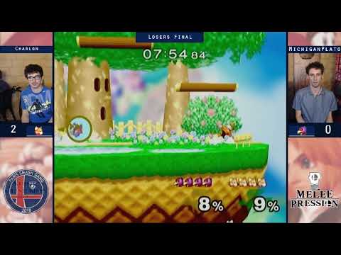Super Melee Pression 3 - Charlon (Fox) vs. MichiganPlato (Falco) - Losers Quarters