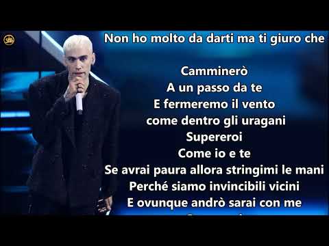 Mr.  Rain Supereroi Testo