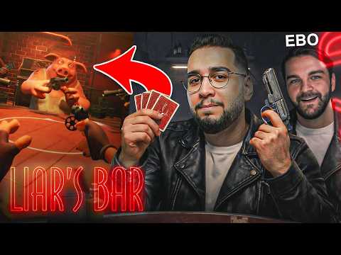 THE ONE WHO MAKES THE BEST BLUFF WINS! ROULETTE WITH LOTS OF ROLEPLAY! | LIAR'S BAR @Ebonivon
