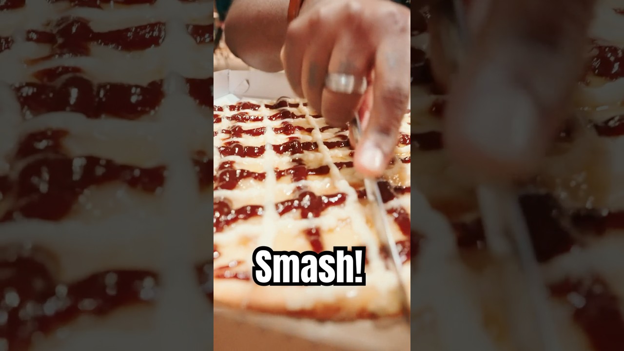 The Hole Puckered!  😅 Wild Pizza Slices in Brazil 🇧🇷 #foodreview #travel #foodie