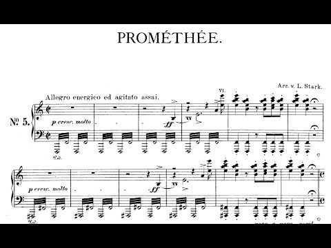 Franz Liszt/Ludwig Stark/August Stradal -''Prometheus'', S.99, ''Mazeppa'', S.100