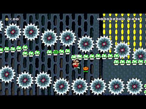 A shell into mario [keep run] by André - SUPER MARIO MAKER - NO COMMENTARY 1bc 1bc