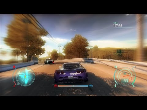 NFS Undercover Walkthrough(w/Relentless Cops Mod) - Part 12 - Corvette is OP