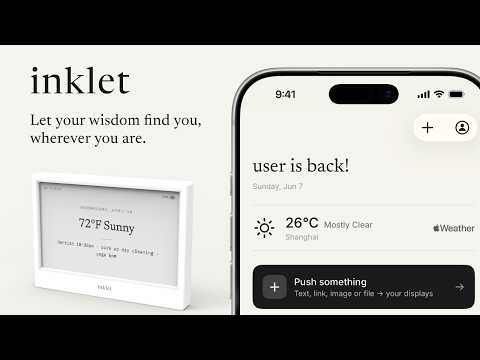 inklet video preview