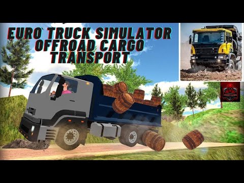 Euro Truck Simulator Offroad Cargo Transport | OFF ROAD TRUCK GAME | POGO2 GAMING