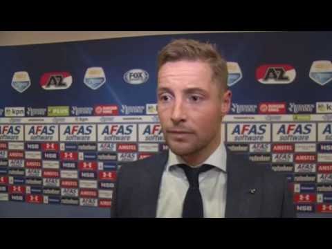 Reactie Van Eijden na AZ - Go Ahead