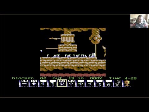 Lukozer Retro Game Review 407 - Lemmings - Commodore 64