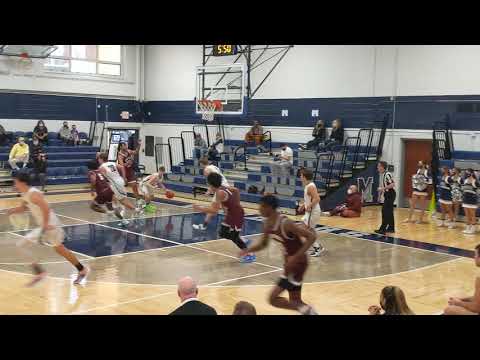 Ben Roy goes end to end for the acrobatic finish