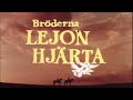Bröderna Lejonhjärta Trailer Reklam VHS