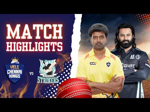 VELS Chennai Kings vs Kerala Strikers Match Highlights | Vikranth, Unni Mukundan | CCL 2026