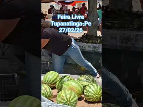 Feira Livre Tupanatinga-Pe 27/02/26 #nordeste #feiralivre #viral #viralvideo
