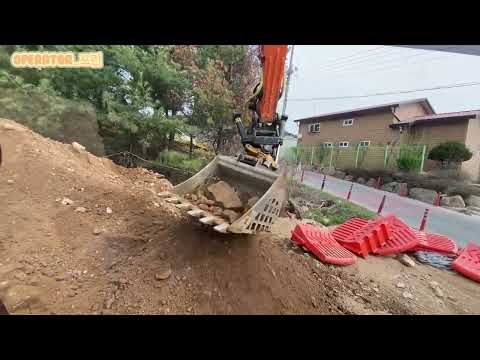 도로공사-1200흉관설치 및 퓰륨관 배열 지원